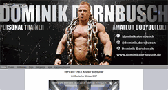 Desktop Screenshot of dominikdornbusch.de